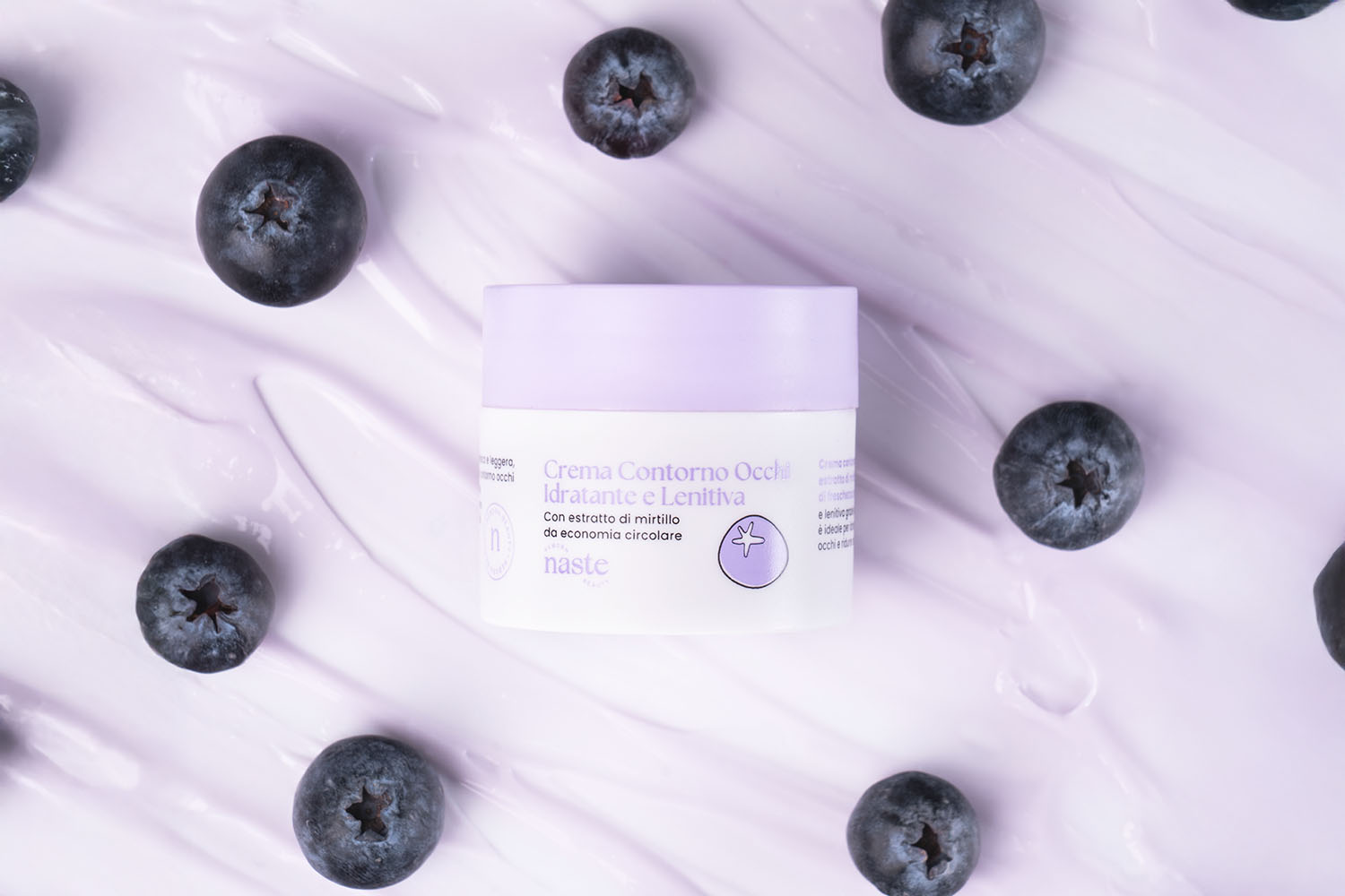 💜 NASTE Beauty presenta la nuova Crema Contorno Occhi al Mirtillo: freschezza e luce per il tuo sguardo