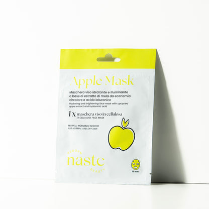 Maschera viso idratante mela